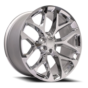 OE Wheels CV98B 22x9 +24 6x139.7mm 78.1mm Chrome