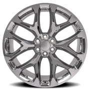OE Wheels CV98B 26x10 +24 6x139.7mm 78.1mm Chrome