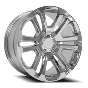 OE Wheels CV99 22x9 +24 6x139.7mm 78.1mm Chrome