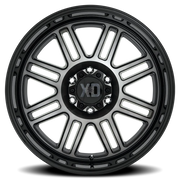XD Series Cage 20x10 -18 8x180mm 124.2mm Gloss Black Gray Tint