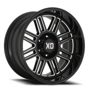 XD Series Cage 20x10 -18 8x165.1mm 125.5mm Gloss Black Milled