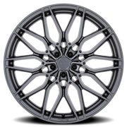 Niche Calabria 5 22x9 +38 5x114.3mm 72.56mm Matte Gunmetal