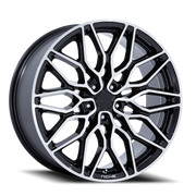 Niche Calabria 5 20x10.5 +38 5x112mm 66.56mm Gloss Black Machined