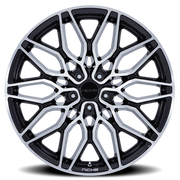 Niche Calabria 5 22x9 +27 5x112mm 66.56mm Gloss Black Machined