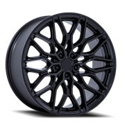 Niche Calabria 5 20x10.5 +38 5x120mm 74.1mm Matte Black