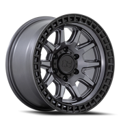 Black Rhino Calico 20x9 +0 5x127mm 71.5mm Matte Gunmetal Matte Black Lip