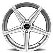 Advanti Racing USA Cammino 19x8.5 +45 5x120mm 74.1mm Silver Machined Face
