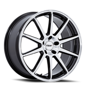 TSW Canard TW004 20x9 +20 5x112mm 66.56mm Gloss Black Machined Face