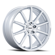 TSW Canard TW004 19x8.5 +35 5x114.3mm 72.56mm Gloss Silver Machined Face