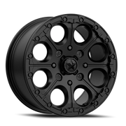 MSA Cannon 14x7 +10 4x156mm 132mm Satin Black