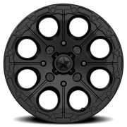 MSA Cannon 14x7 +10 4x156mm 132mm Satin Black