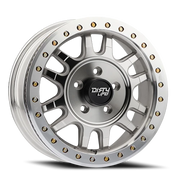 Dirty Life Race Wheels Canyon Pro 9309 17x9 +0 6x135mm 87.1mm Machined Silver Silver Window