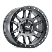 Dirty Life Race Wheels Canyon Pro 9309 17x8.5 +25 6x139.7mm 106mm Satin Graphite Black Lip