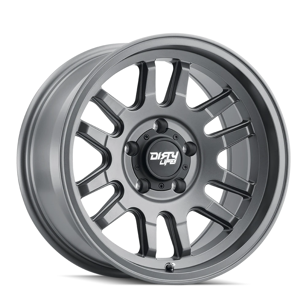 Dirty Life Race Wheels Canyon 9310 17x8.5 +25 6x139.7mm 106mm Satin Graphite