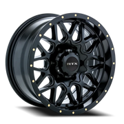 RTX Offroad Canyon 18x9 +10 6x139.7mm 106.1mm Satin Black
