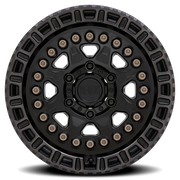 Black Rhino Carbine 20x9 +0 6x114.3mm 76.1mm Matte Black Machine Tinted Ring-Bronze Bolts