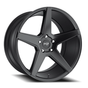 Niche Carini 20x9 +38 5x112mm 66.5mm Matte Black