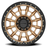 KMC Carnage 17x9 -12 5x127mm 71.5mm Matte Bronze Black Lip
