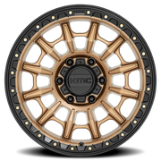 KMC Carnage 17x9 -12 6x139.7mm 106.1mm Matte Bronze Black Lip