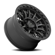 KMC Carnage 17x9 +0 6x135mm 87.1mm Satin Black Gray Tint