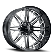 WELD Cascade 22x10 -18 8x180mm 124.3mm Gloss Black Milled