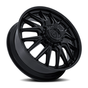 Fuel Catalyst Dually 22x8.25 +105 8x210mm 154.3mm Matte Black Gloss Black Lip