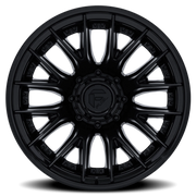 Fuel Catalyst Dually 20x8.25 -202 8x200mm 142mm Matte Black Gloss Black Lip