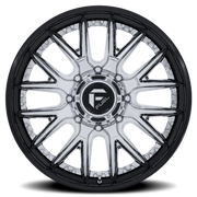 Fuel Catalyst Dually 22x8.25 +105 8x210mm 154.3mm Chrome Gloss Black Lip