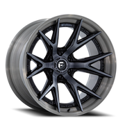 Fuel Catalyst 22x10 -18 8x180mm 124.2mm Gloss Black Brushed Dark Tint