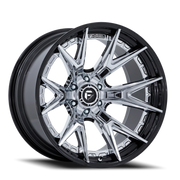 Fuel Catalyst 22x10 -18 8x170mm 125.1mm Chrome Gloss Black Lip