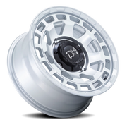 Black Rhino Chamber UTV 15x7 +10 4x137mm 110.1mm Hyper Silver Machined Face