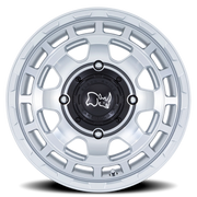 Black Rhino Chamber UTV 14x7 +10 4x137mm 110.1mm Hyper Silver Machined Face