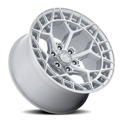 Fuel Charger FC873 22x12 -44 6x139.7mm 106.1mm Gloss Silver Machined Face