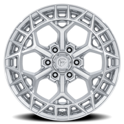 Fuel Charger FC873 20x10 -18 8x165.1mm 125.1mm Gloss Silver Machined Face