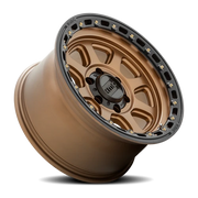 KMC Chase 20x9 +0 8x170mm 125.1mm Matte Bronze Black Lip
