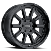 Black Rhino Chase 18x9.5 +0 5x139.7mm 78.1mm Matte Black