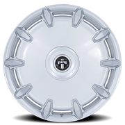 DUB Cheef 24x9 +15 5x115mm 74.1mm Machined Silver
