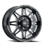 WELD Cheyenne 22x12 -44 6x135mm 106.1mm Gloss Black Milled