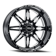 WELD Cheyenne 20x10 -18 8x170mm 125.1mm Gloss Black Milled
