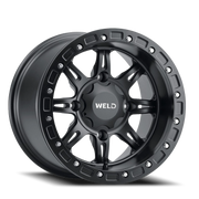 WELD Cheyenne UTV 15x10 +5 4x136mm Satin Black