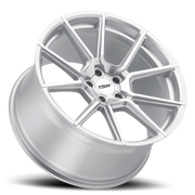 TSW Chrono 20x10 +25 5x120mm 76.1mm Silver Mirror Cut Face