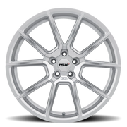 TSW Chrono 20x10 +25 5x120mm 76.1mm Silver Mirror Cut Face