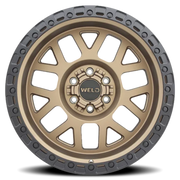 WELD Cinch 17x9 -12 6x135mm 106.1mm Satin Bronze Satin Black