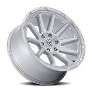 Fuel Circuit 18x9 +1 6x139.7mm 106.1mm Gloss Silver Machined Face