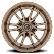 Fuel Clash 6 17x9 -12 6x139.7mm 106.1mm Matte Bronze