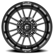 Fuel Clash 8 22x12 -44 8x165.1mm 125.2mm Gloss Black Milled