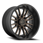 Fuel Clash 8 22x12 -44 8x180mm 124.3mm Matte Black Double Dark Tint
