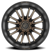 Fuel Clash 8 22x12 -44 8x165.1mm 125.2mm Matte Black Double Dark Tint