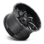 Fuel Cleaver 22x10 -13 6x135mm 106.1mm Gloss Black Milled