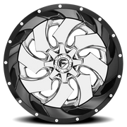 Fuel Cleaver 20x9 +20 8x170mm 125.1mm Chrome Gloss Black Lip